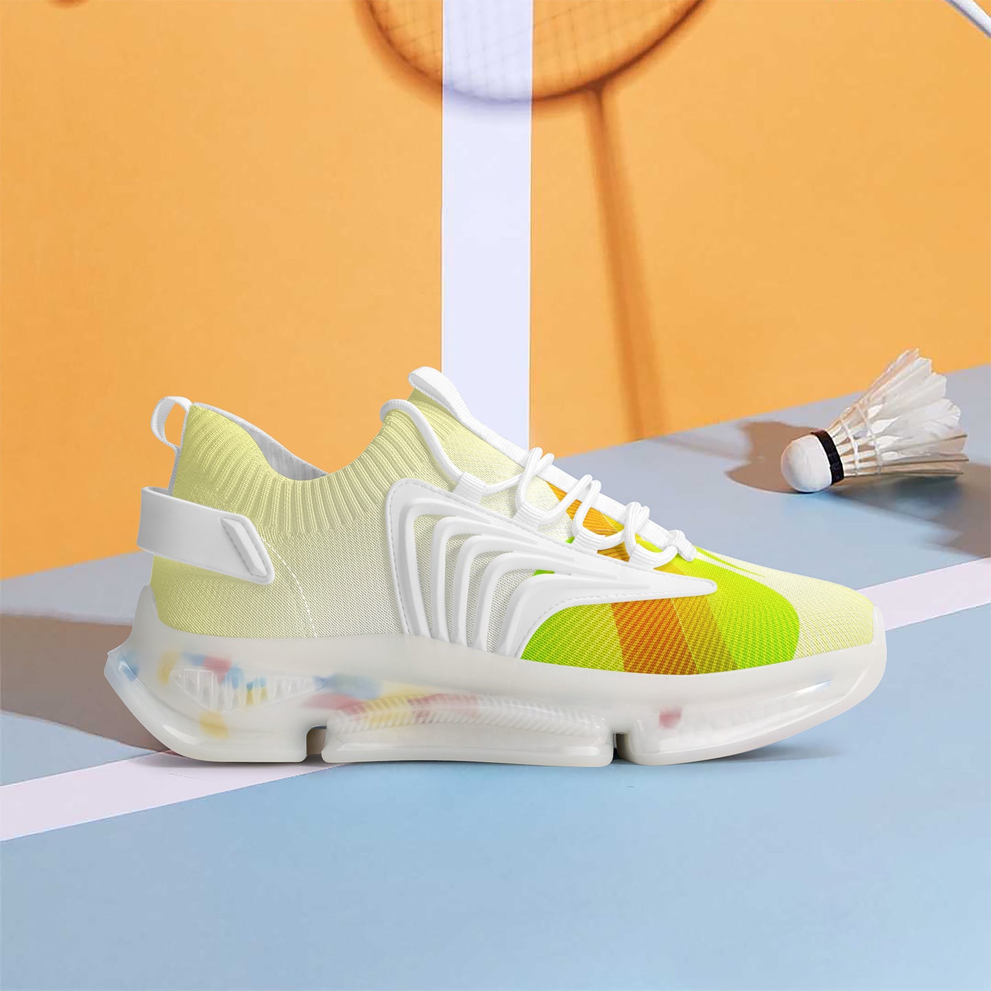 Air Max React Sneakers - Yellow