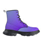 Unisex Chunky Boots - Purple