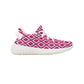 Kids Mesh Knit Sneaker - Pink Triangles