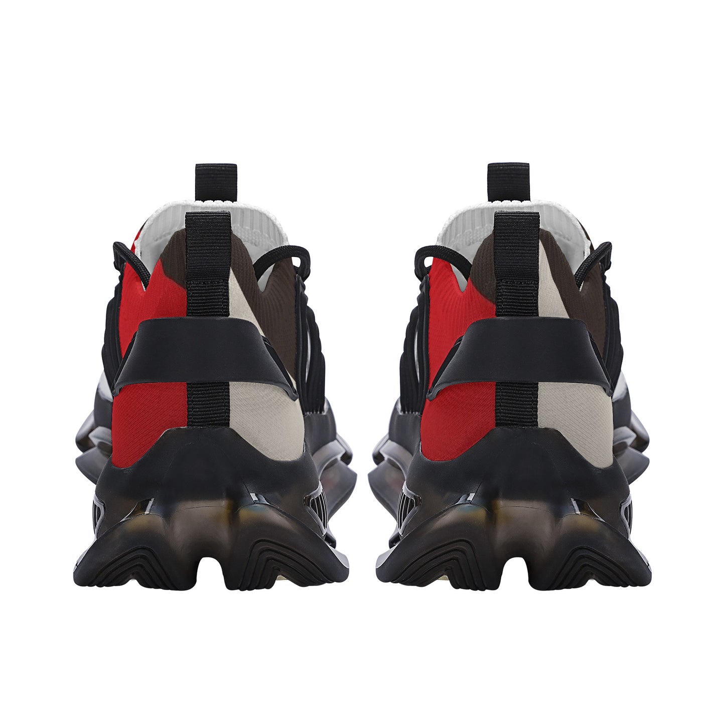 Air Max React Sneakers - Black/Red