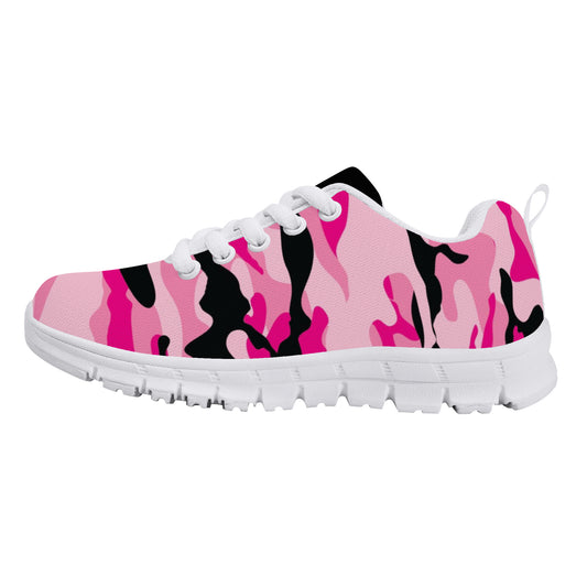 Kids Sneakers - Pink/Black